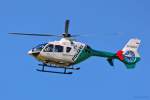 D-HBPF / Polizei Bayern / EC135P2+ nach dem Start in MUC. 26.06.2014