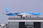 D-ATUC / TUIfly / B737-8K5(W) in MUC vor der Landung aus Antalya (AYT) 04.07.2014