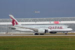 Qatar Airways, A7-BCG, Boeing 787-8, 24.September 2016, MUC München, Germany.