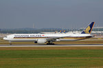 Singapore Airlines, 9V-SWM, Boeing 777-3123ER, 25.September 2016, MUC München, Germany.