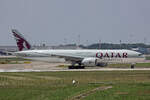 Qatar Airways Cargo, A7-BFM, Boeing B777-2FDZ, msn: 62770/1520, 04.Juli 2024, MXP Milano Malpensa, Italy.