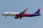 Wizz Air Malta, 9H-WDM, Airbus A321-271NX, msn: 11273, 10.Juli 2024, MXP Milano Malpensa, Italy.