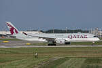 Qatar Airways, A7-ALN, Airbus A350-941, msn: 047, 10.Juli 2024, MXP Milano Malpensa, Italy.