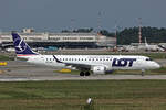 LOT Polish Airlines, SP-LMF, Embraer ERJ-190AR, msn: 19000330, 10.Juli 2024, MXP Milano Malpensa, Italy.