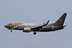 AirX Charter, 9H-ELF, Boeing B737-7BC BBJ, msn: 30330/415, 20.Dezember 2024, MLE Malé, Maldives.