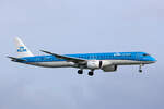KLM Cityhopper, PH-NXF, Embraer E195-E2, msn: 19020061, 18.Mai 2023, AMS Amsterdam, Netherlands.