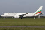 Bulgaria Air Airbus A220-300 LZ-ROM in Amsterdam am 12.05.2024  