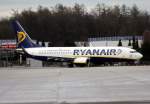 Ryanair Boeing 737-8AS EI-DPT FLughafen Salzburg 15.01.2011