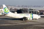 Transavia Boeing 737-700 PH-XRW Flughafen Salzburg 10.01.2009