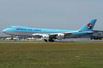 Korean Air Lines Boeing B747-8B5F HL7617, cn(MSN): 37654,
Wien Schwechat, 24.08.2017.