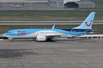 TUI Airways, G-TUMF, Boeing B737-8MAX, msn: 44599/7395,  Malaga , 09.März 2024, GVA Genève, Switzerland.