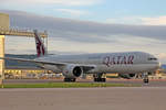 Qatar Airways, A7-BED, Boeing 777-3DZER, 16.Juni 2017, ZRH Zürich, Switzerland.