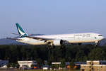 Cathay Pacific Airways, B-KPV, Boeing 777-367ER, 08.Juli 2017, ZRH Zürich, Switzerland.