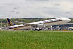 Singapore Airlines, 9V-SWO, Boeing B777-312ER, msn: 34580/708, 01.Mai 2008, ZRH Zürich, Switzerland.