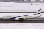 EL-AL Israel Airlines, 4X-EHC, Boeing B737-958ER, msn: 41554/4990,  Kiryat Ata , 19.Janaur 2024, ZRH Zürich, Switzerland.