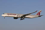 Qatar Airways, A7-ALF, Airbus A350-941, msn: 011, 30.April 2024, ZRH Zürich, Switzerland.