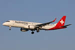 Helvetic Airways, HB-JVO, Embraer ERJ-190LR, msn: 19000294, 30.April 2024, ZRH Zürich, Switzerland.