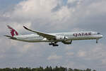 Qatar Airways, A7-ANR, Airbus A350-1041, msn: 399, 07.Juni 2024, ZRH Zürich, Switzerland.