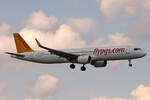 Pegasus Airlines, TC-RDA, Airbus A321-251NX, msn: 10987,  Elay , 13.Juni 2024, ZRH Zürich, Switzerland.