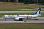 AnadoluJet (Operated by SmartLynx Malta), 9H-DRA, Boeing B737-8MAX, msn: 42827/6420, 16.Juni 2024, ZRH Zürich, Switzerland.