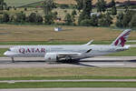 Qatar Airways, A7-ALP, Airbus A350-941, msn: 096, 16.Juni 2024, ZRH Zürich, Switzerland.