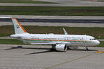 Republique de Cote d Ivoire, TU-VAJ, Airbus A320-251NCJ, msn: 10618, 16.Juni 2024, ZRH Zürich, Switzerland.