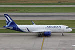 Aegean Airlines, SX-NER, Airbus A320-271N, msn: 12079, 22.Juni 2024, ZRH Zürich, Switzerland.