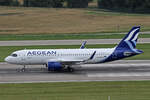 Aegean Airlines, SX-NER, Airbus A320-271N, msn: 12079, 22.Juni 2024, ZRH Zürich, Switzerland.