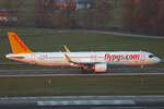 Pegasus Airlines, TC-RDA, Airbus A321-251NX, msn: 10987,  Elay , 26.Dezember 2024, ZRH Zürich, Switzerland.