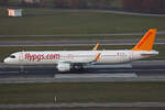 Pegasus Airlines, TC-RDA, Airbus A321-251NX, msn: 10987,  Elay , 26.Dezember 2024, ZRH Zürich, Switzerland.