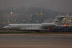 Friedkin Aviation Inc., N1SF, Gulfstream G600, msn: 73039, 19.Januar 2025, ZRH Zürich, Switzerland.