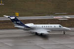 Luxaviation Belgium, OO-NSG, Cessna 525C Citation CJ4, msn: 525C0389, 22.Januar 2025, ZRH Zürich, Switzerland.