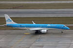 KLM Cityhopper, PH-EZV, Embraer ERJ-190STD, msn. 19000528, 22.Januar 2025, ZRH Zürich, Switzerland.