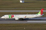 TAP Express, CS-TAW, Embraer ERJ-195LR, msn: 19000303,  Sintra , 24.Januar 2025, ZRH Zürich, Switzerland.