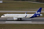 SAS Connect, EI-SIU, Airbus A320-251N, msn: 11043,  Olaf Viking , 24.Januar 2025, ZRH Zürich, Switzerland.