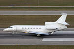 Luxaviation EA, F-HECD, Dassault Falcon 7X, msn: 134, 24.Januar 2025, ZRH Zürich, Switzerland.