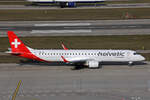 Helvetic Airways, HB-JVA, Embraer ERJ-195AR, msn: 19000491, 24.Januar 2025, ZRH Zürich, Switzerland.