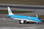 KLM Cityhopper, PH-EZV, Embraer ERJ-190STD, msn: 19000528, 24.Januar 2025, ZRH Zürich, Switzerland.