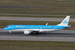 KLM Cityhopper, PH-EZV, Embraer ERJ-190STD, msn: 19000528, 24.Januar 2025, ZRH Zürich, Switzerland.