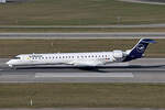 Lufthansa CityLine, D-ACNB, Bombardier CRJ-900LR, msn: 15230,  Wermelskirchen , 21.Februar 2025, ZRH Zürich, Switzerland.