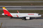 Iberia, EC-NCM, Airbus A320-251N, msn: 8781,  Amelia Earhart , 21.Februar 2025, ZRH Zürich, Switzerland.