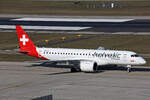 Helvetic Airways, HB-AZE, Embraer E190-E2, msn: 19020038,  1600th e-jet , 21.Februar 2025, ZRH Zürich, Switzerland.