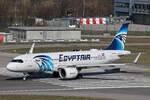 EgyptAir, SU-GFO, Airbus A320-251N, msn: 10039, 08.März 2025, ZRH Zürich, Switzerland.