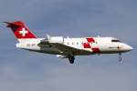 Swiss Air Ambulance - REGA, HB-JRC, Bombardier, CL-600-2B16 Challenger-604, 22.09.2013, ZRH, Zrich, Switzerland



