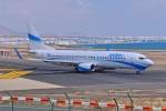 SP-ENX / Enter Air / B737-8Q8(W) rollt in Arrecife (ACE) zum Start. 15.03.2014