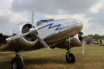 Privata Lockheed 12A Electra Junior, NC18130, Stearman and Friends 2021, Flugplatz Bienenfarm, 03.07.2021