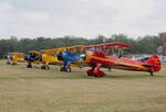 Boeing Stearman, Stearman and Friends 2021, Flugplatz Bienenfam, 03.07.2021