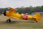 Boeing A75N1 PT17 Stearman, N60WV, Stearman and Friends 2021, Flugplatz Bienenfarm 03.07.2021