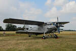 Cottbuser Fallschirmsport Club, Antonov An-2T, D-FOJN, Stearman and Friends 2021, Flugplatz Bienenfarm, 03.07.2021