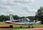 Private Zlin Z-43, D-EKGN, Flugplatz Bienenfarm, 07.08.2021